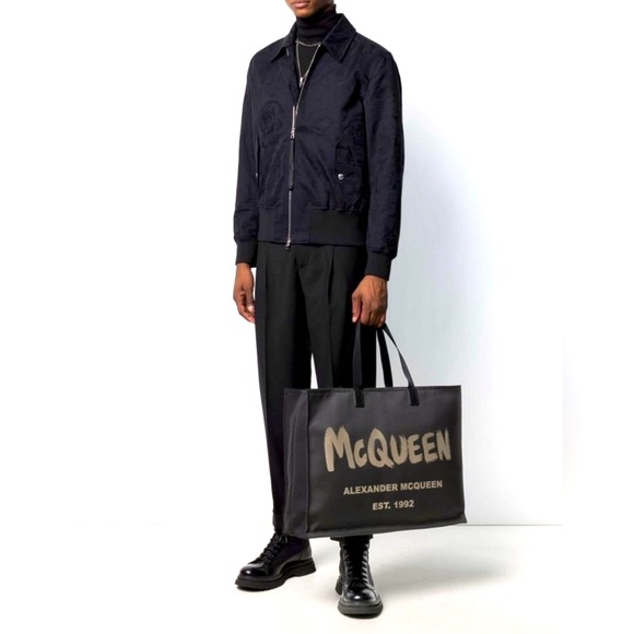 NEW💥RARE💥Alexander McQueen City East/West Tote
